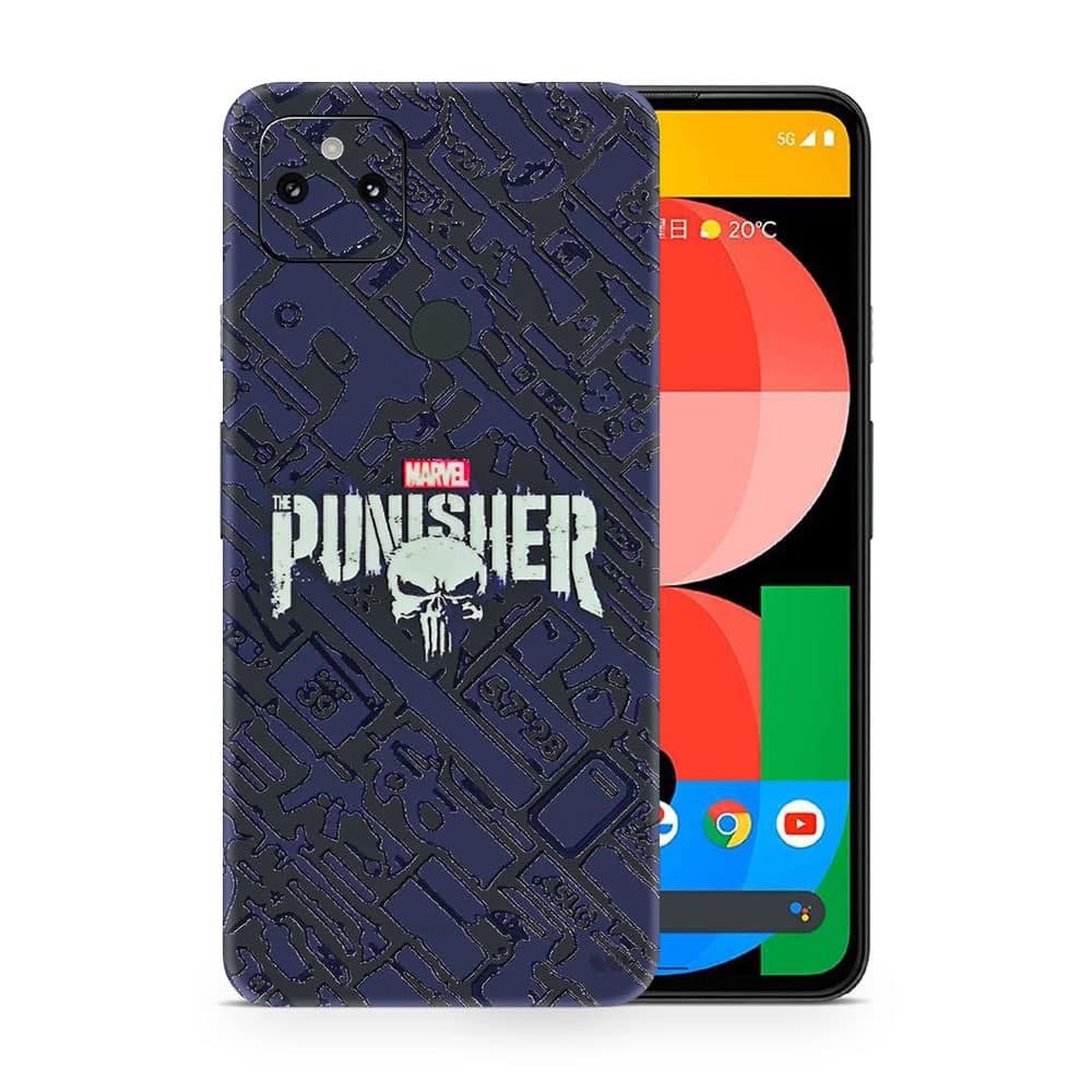 Pixel 5a 5g punisher 3d skin wrapitskin