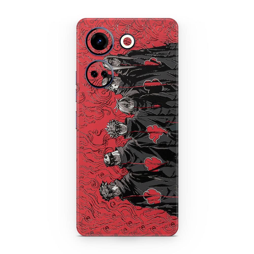 Tecno camon 20 shinobi warriors 3d skin wrapitskin