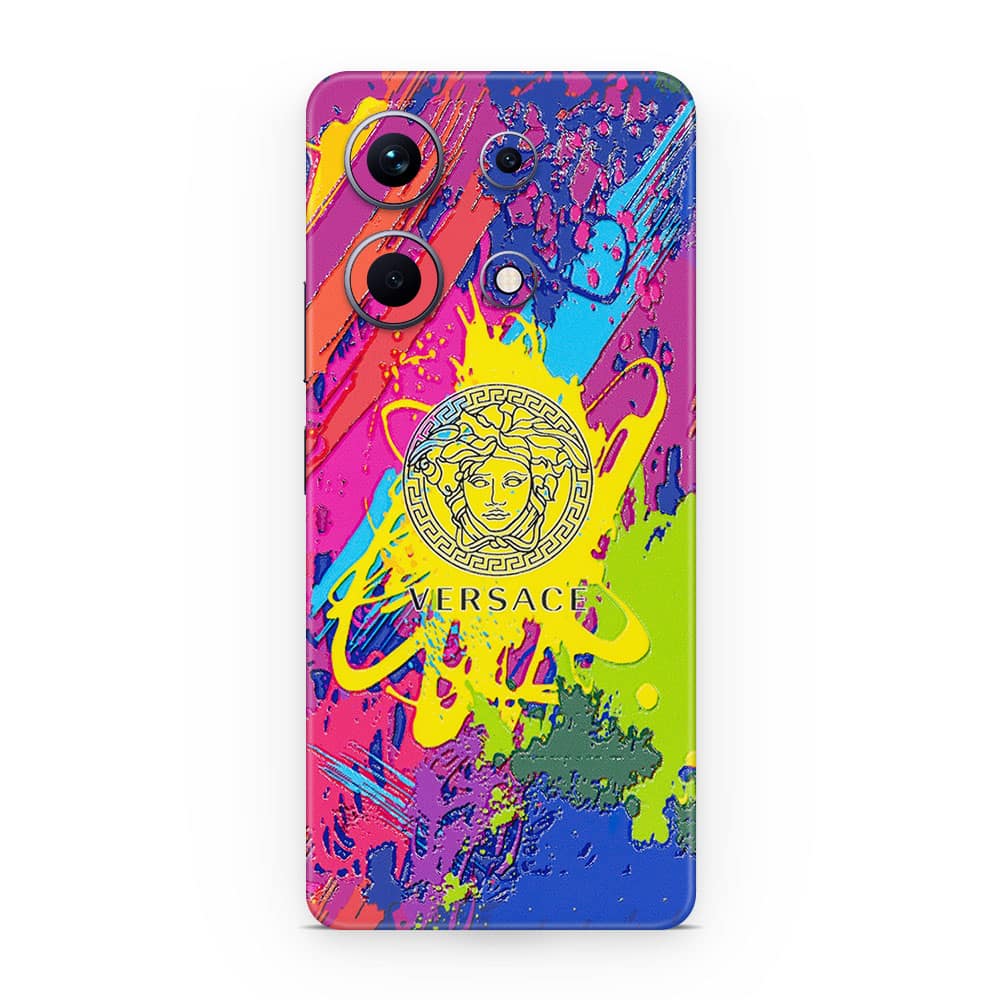 Infinix note 30 versace colorful 3d skin wrapitskin