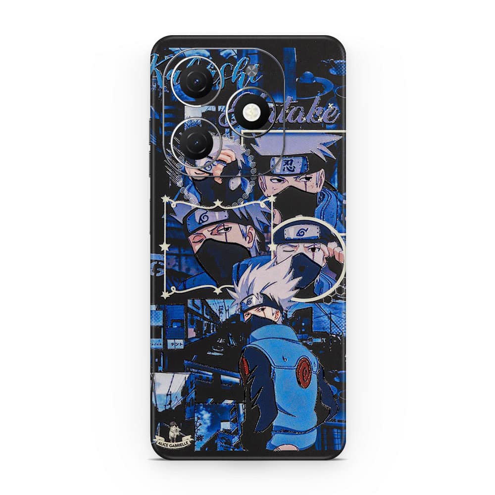Tecno spark 20 kakashi hatake 3d skin wrapitskin