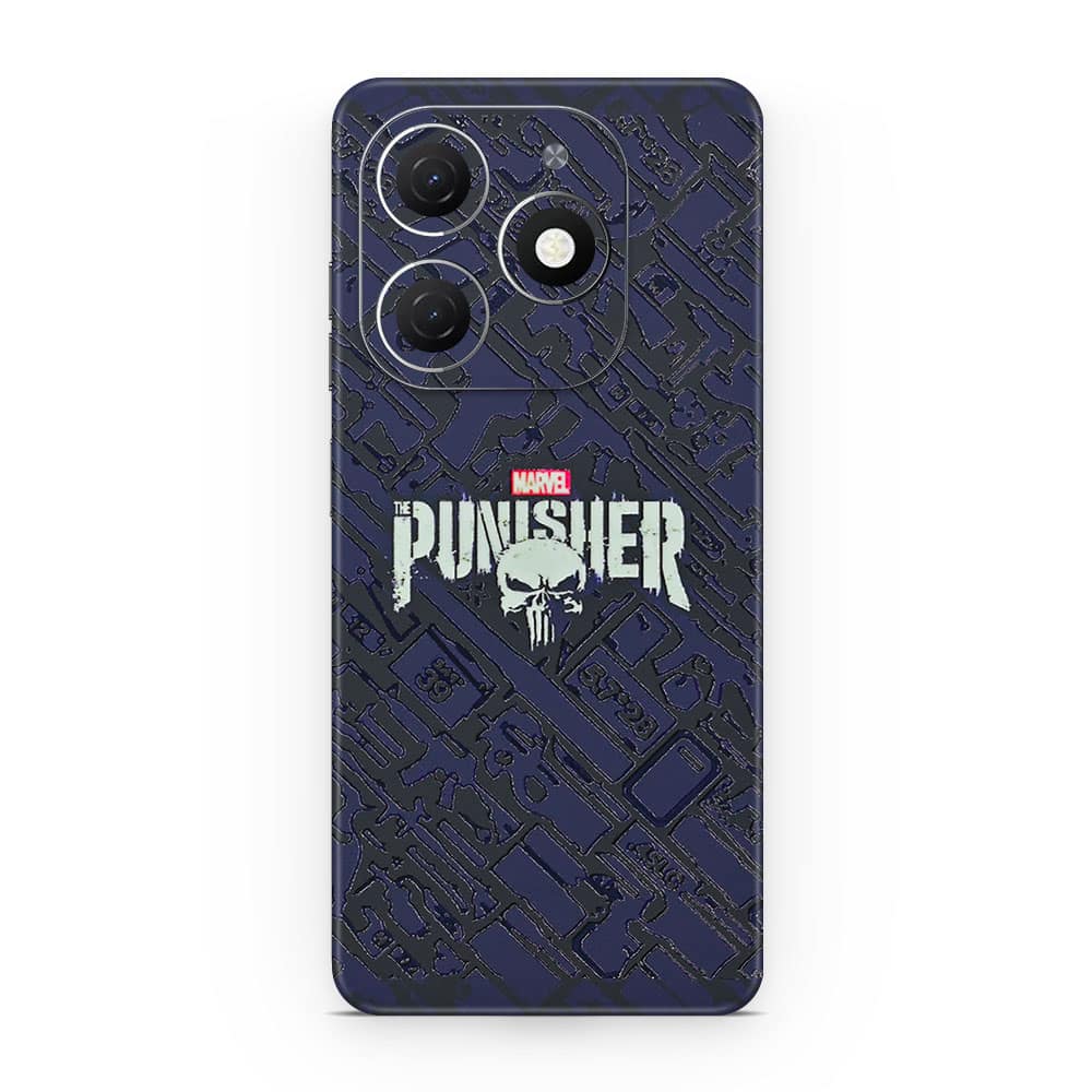 Tecno spark 20 punisher 3d skin wrapitskin
