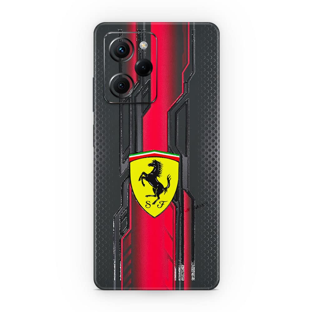 Poco x5 pro ferrari's legacy 3d skin wrapitskin