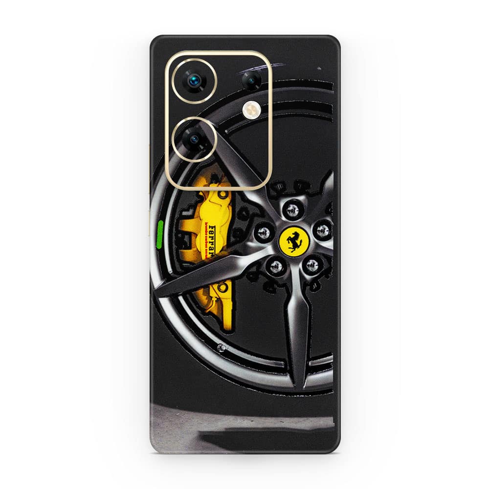 Infinix zero 30 4g ferrari rim 3d skin wrapitskin