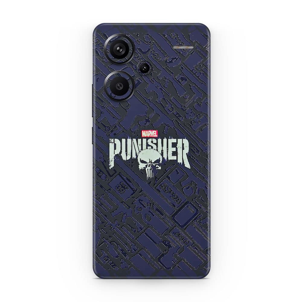 Redmi note 13 pro plus punisher 3d skin wrapitskin