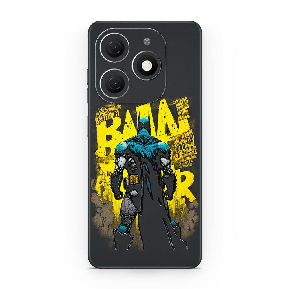 Tecno spark 20c batman 3d skin wrapitskin