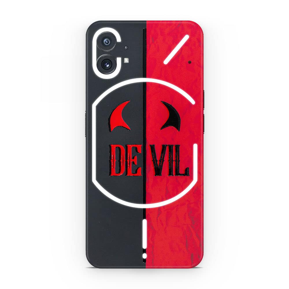 Nothing phone 1 devil 3d skin wrapitskin