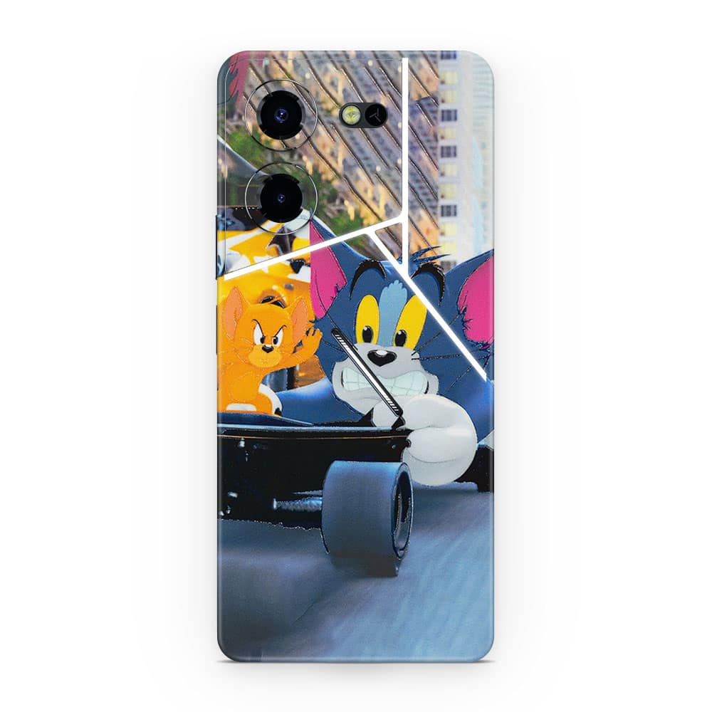 Tecno pova 5 pro 5g tom and jerry 3d skin wrapitskin