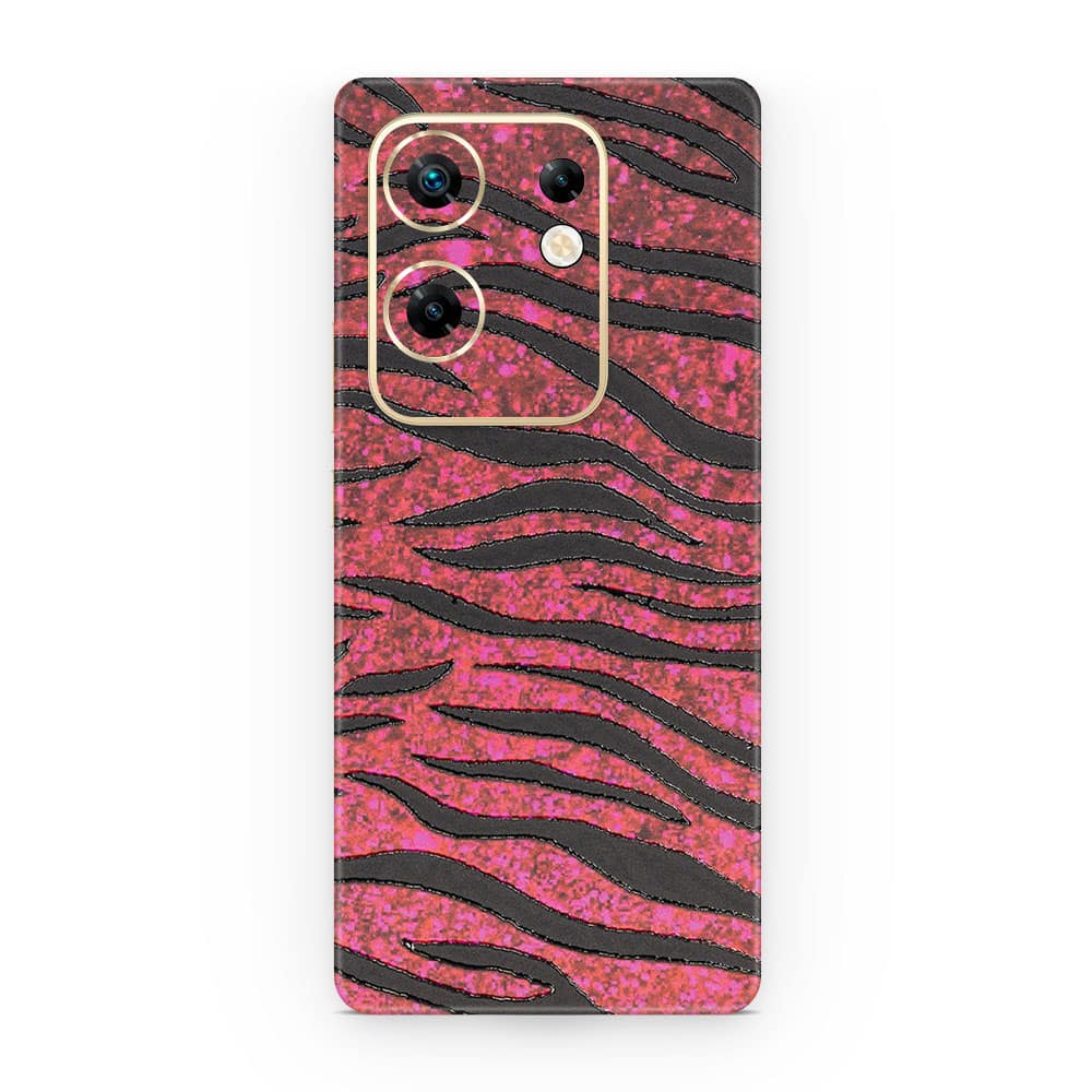 Infinix zero 30 4g red zebra 3d skin wrapitskin