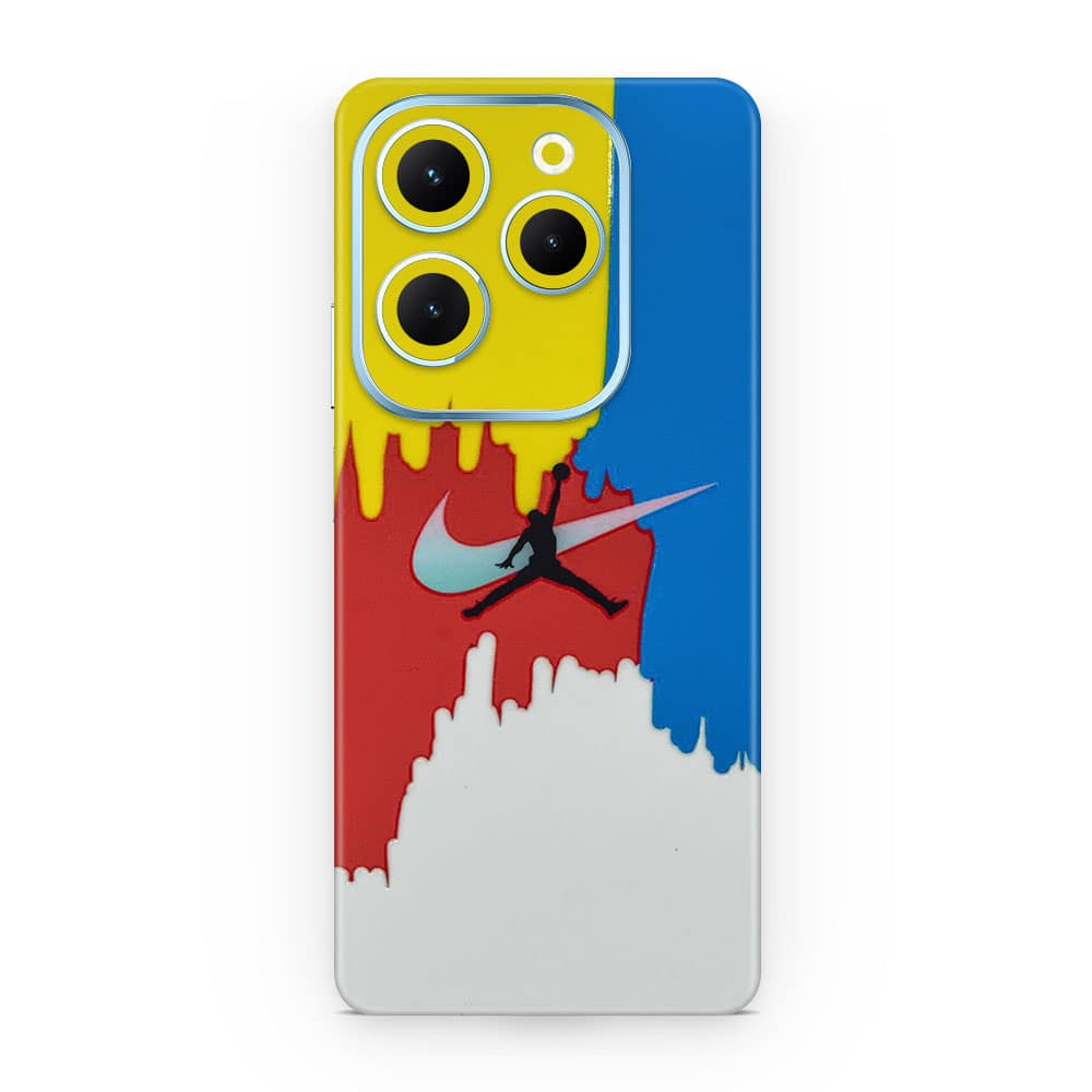 Infinix hot 40 nike jordan 3d skin wrapitskin