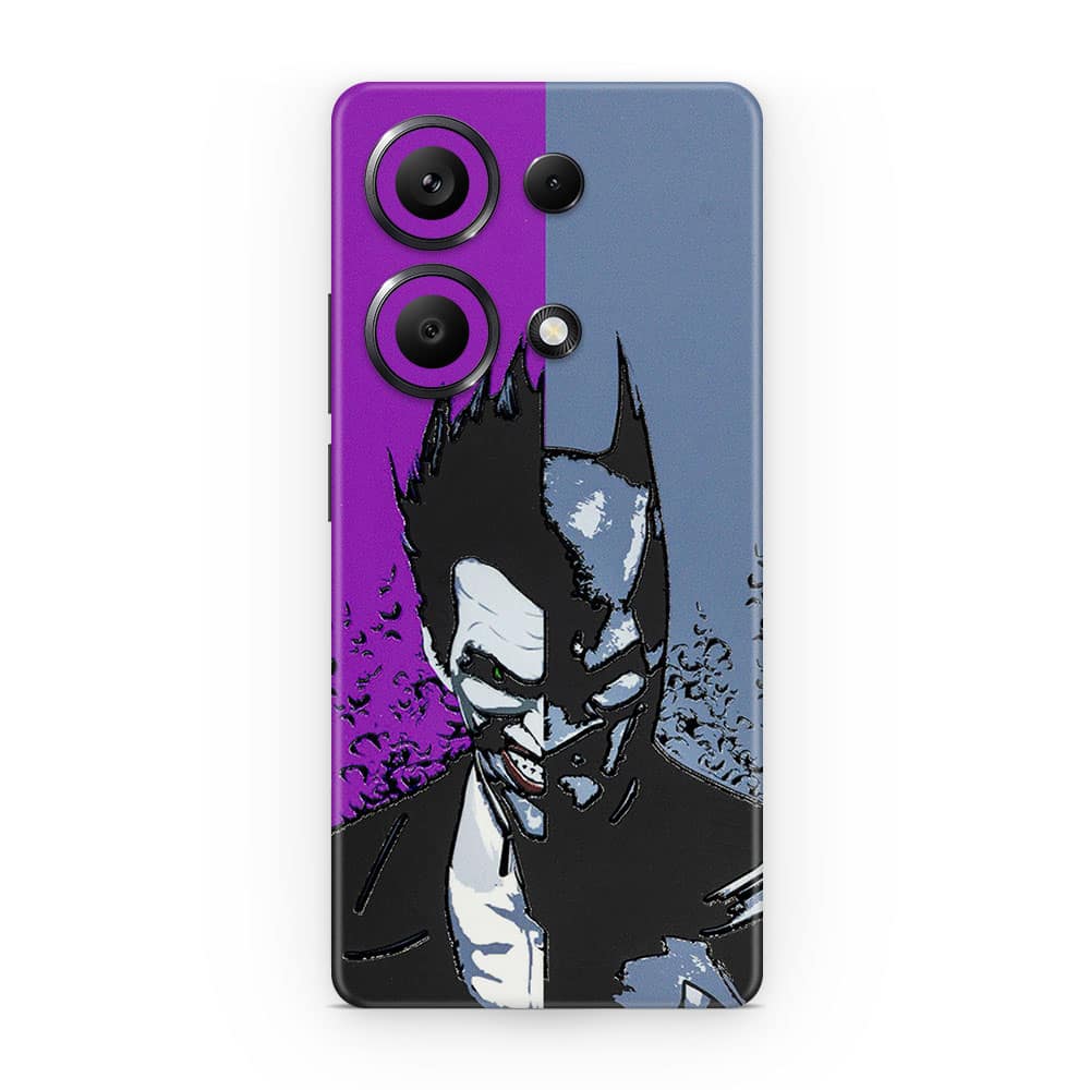 Redmi note 13 pro 4g batman vs joker 3d skin wrapitskin