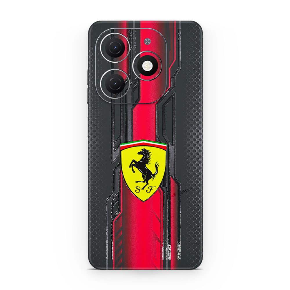 Tecno spark 20c ferrari's legacy 3d skin wrapitskin
