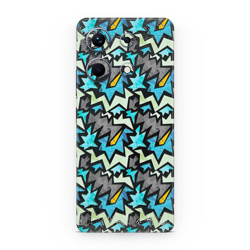 Infinix note 30 graffiti harmony 3d skin wrapitskin