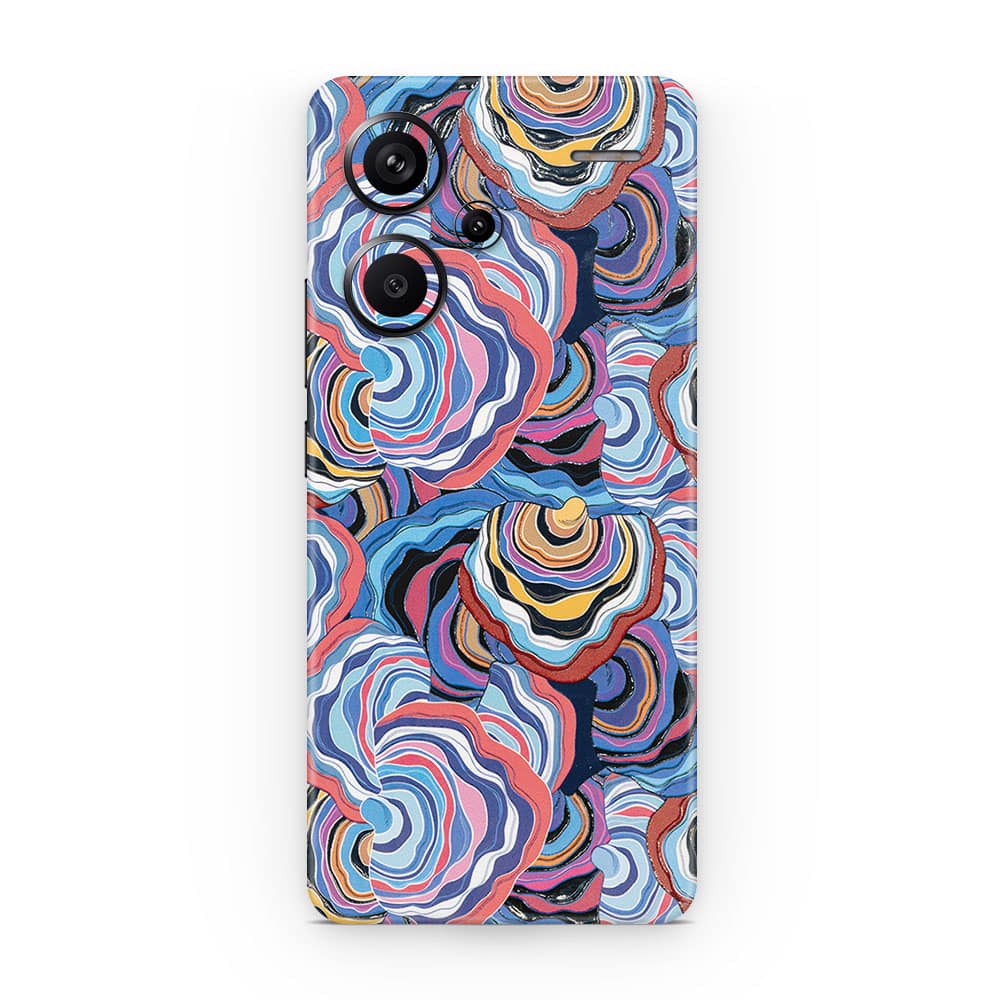 Redmi note 13 pro plus abstract multicolor 3d skin wrapitskin
