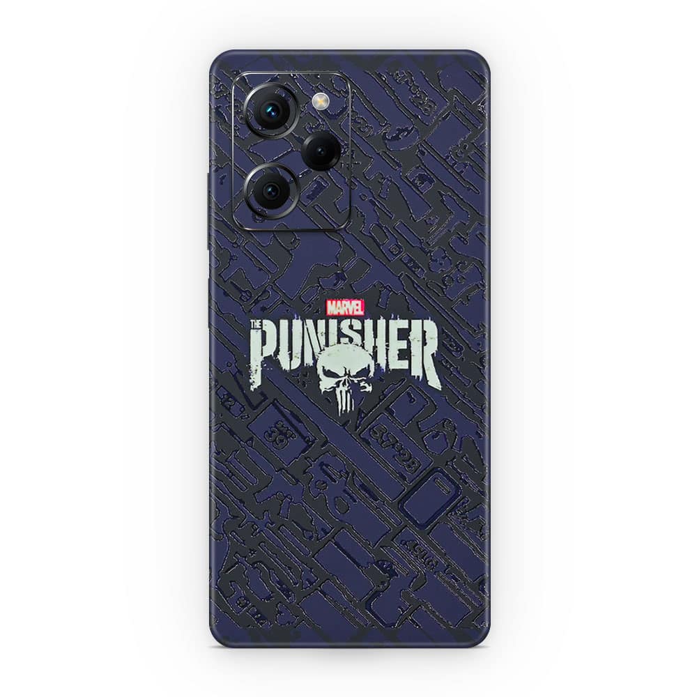 Poco x5 pro punisher 3d skin wrapitskin