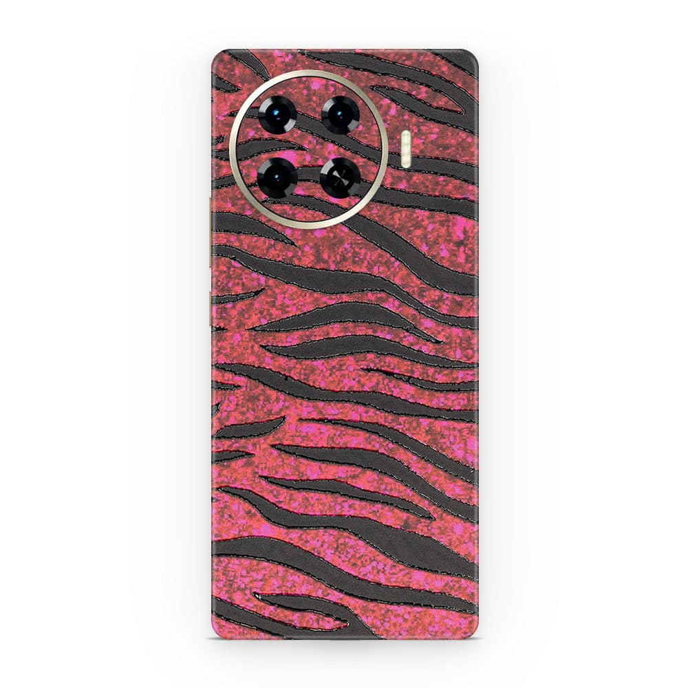 Tecno spark 20 pro plus red zebra 3d skin wrapitskin