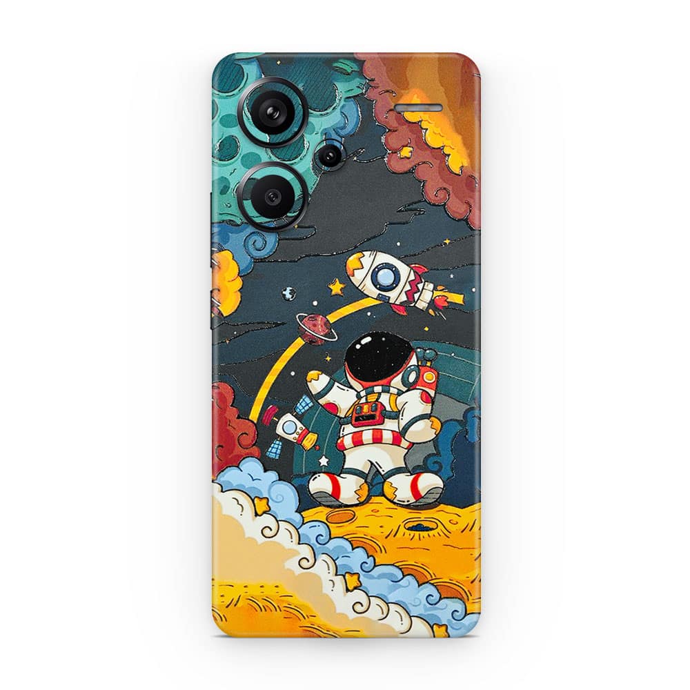 Redmi note 13 pro plus flight planet 3d skin wrapitskin