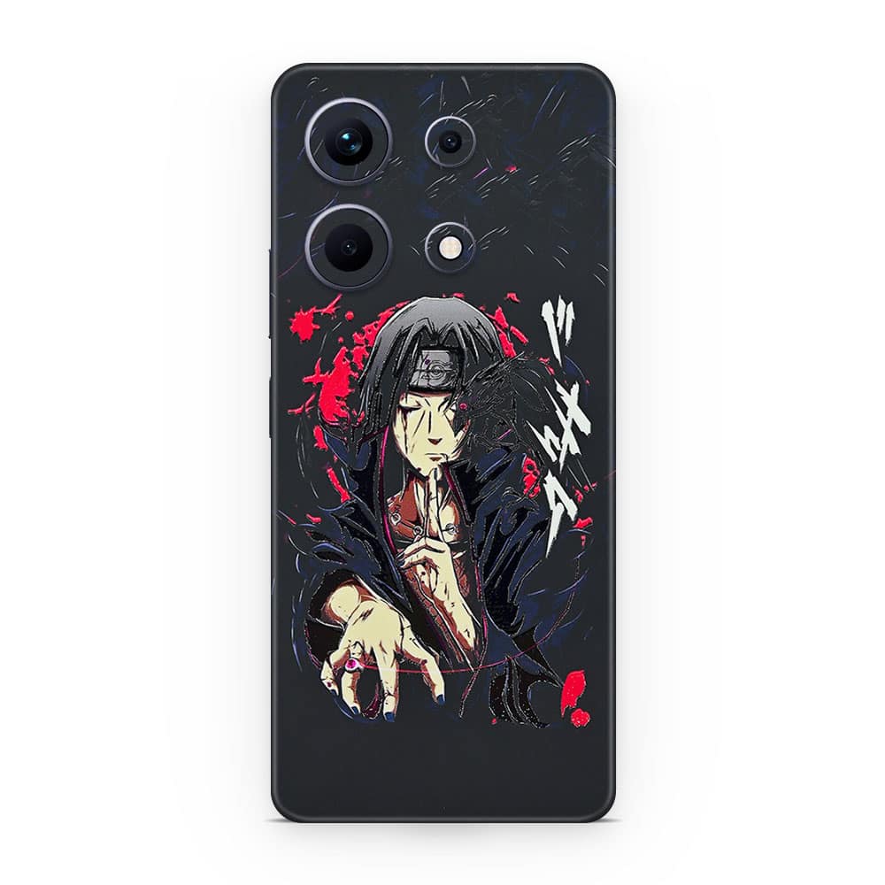 Infinix note 30 itachi uchiha 3d skin wrapitskin