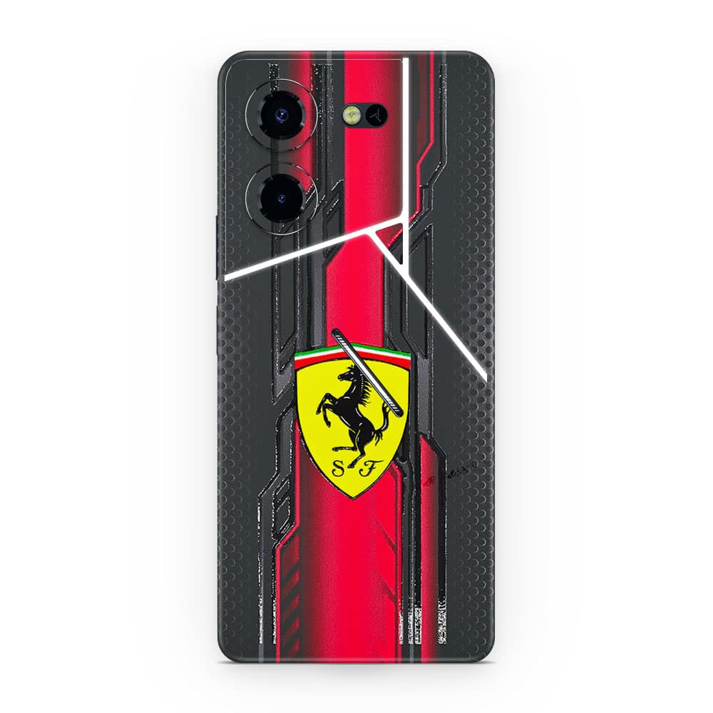 Tecno pova 5 pro 5g ferrari's legacy 3d skin wrapitskin