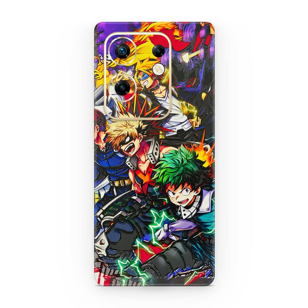Infinix zero 30 4g my hero 3d skin wrapitskin