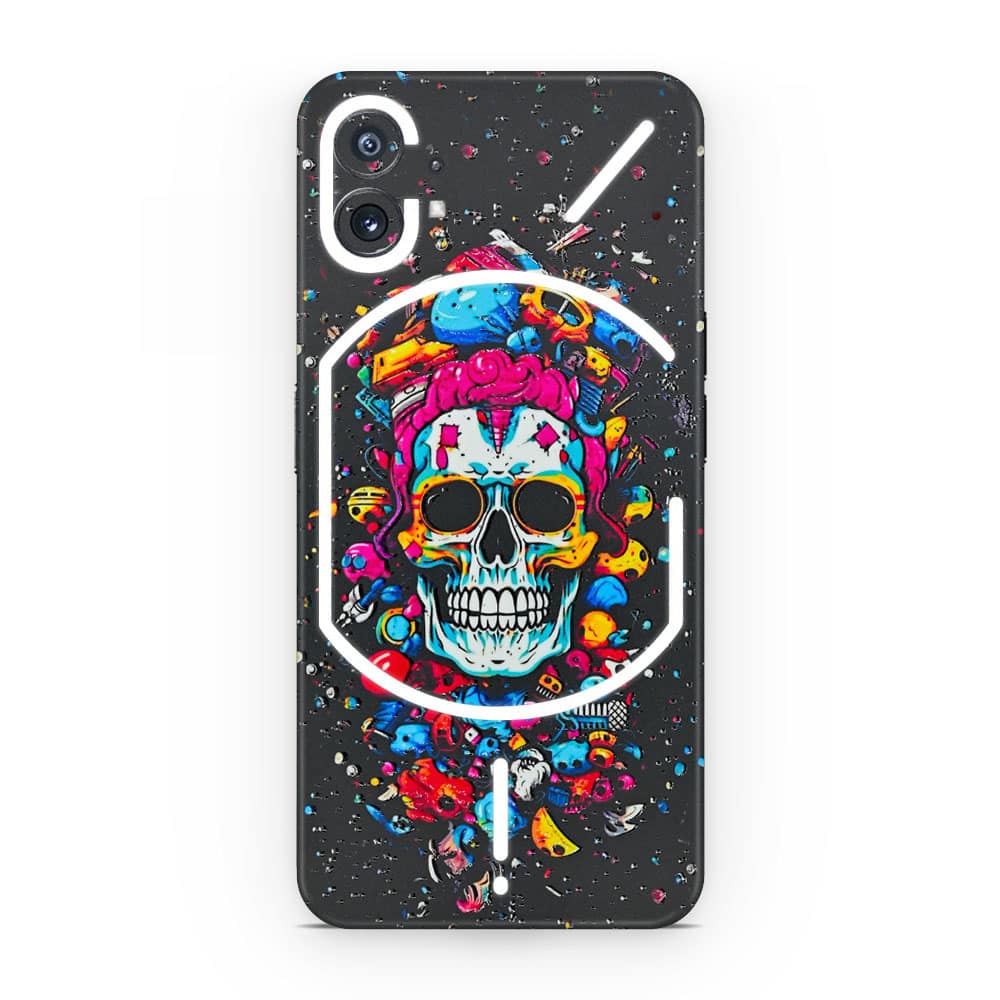Nothing phone 1 skull 3d skin wrapitskin