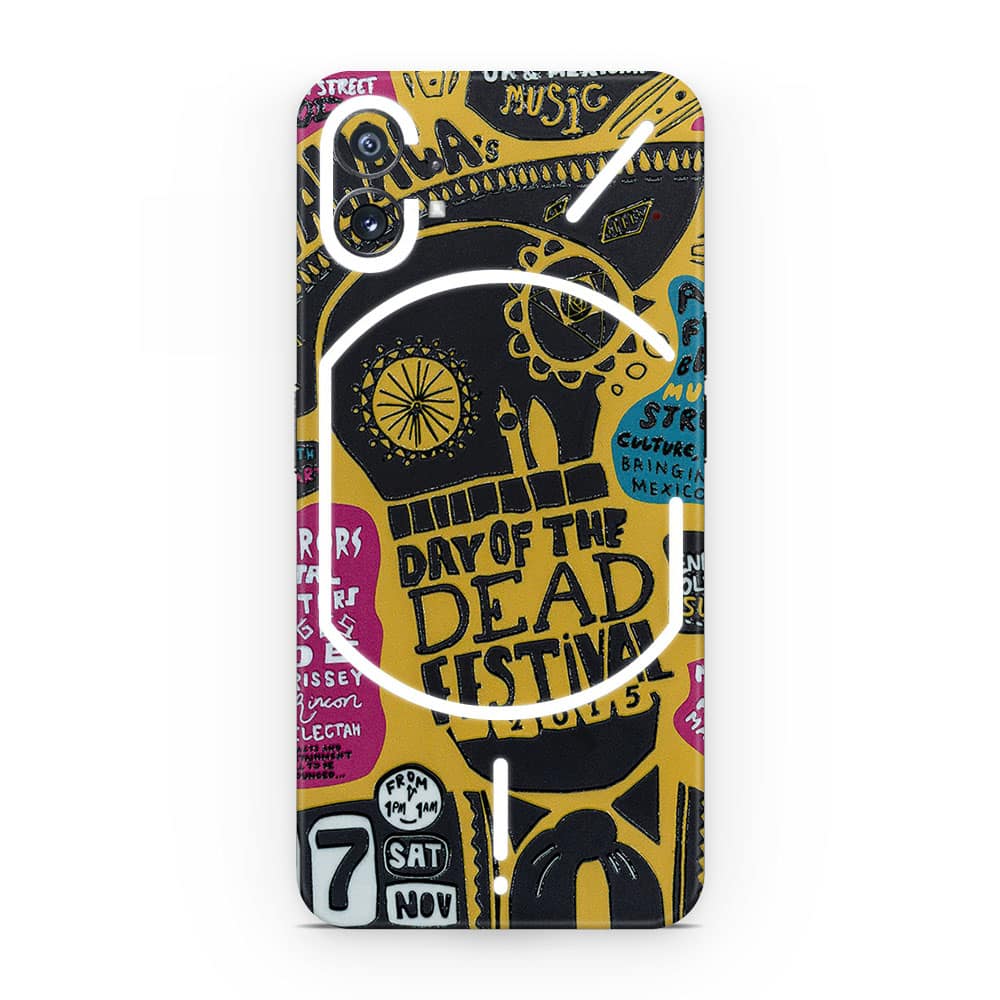 Nothing phone 1 street festival 3d skin wrapitskin