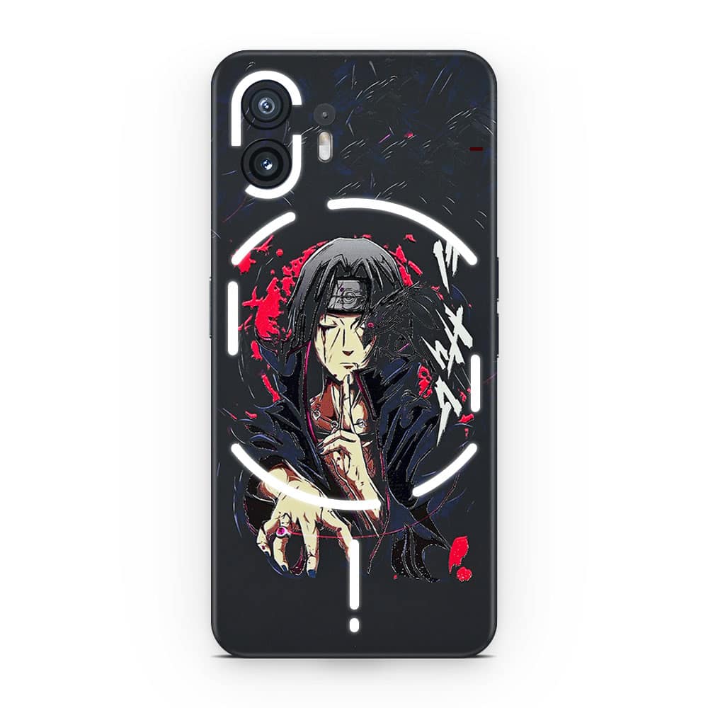 Nothing phone 2 itachi uchiha 3d skin wrapitskin
