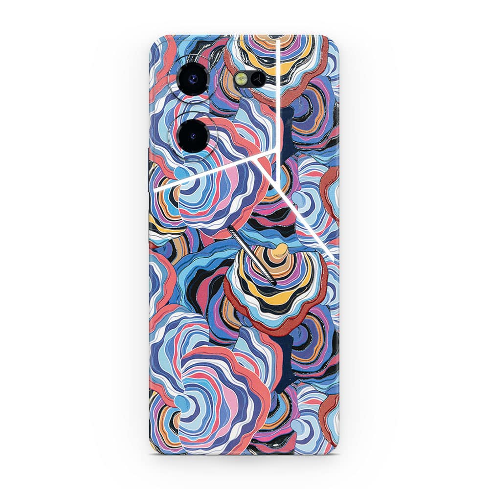 Tecno pova 5 pro 5g abstract multicolor 3d skin wrapitskin
