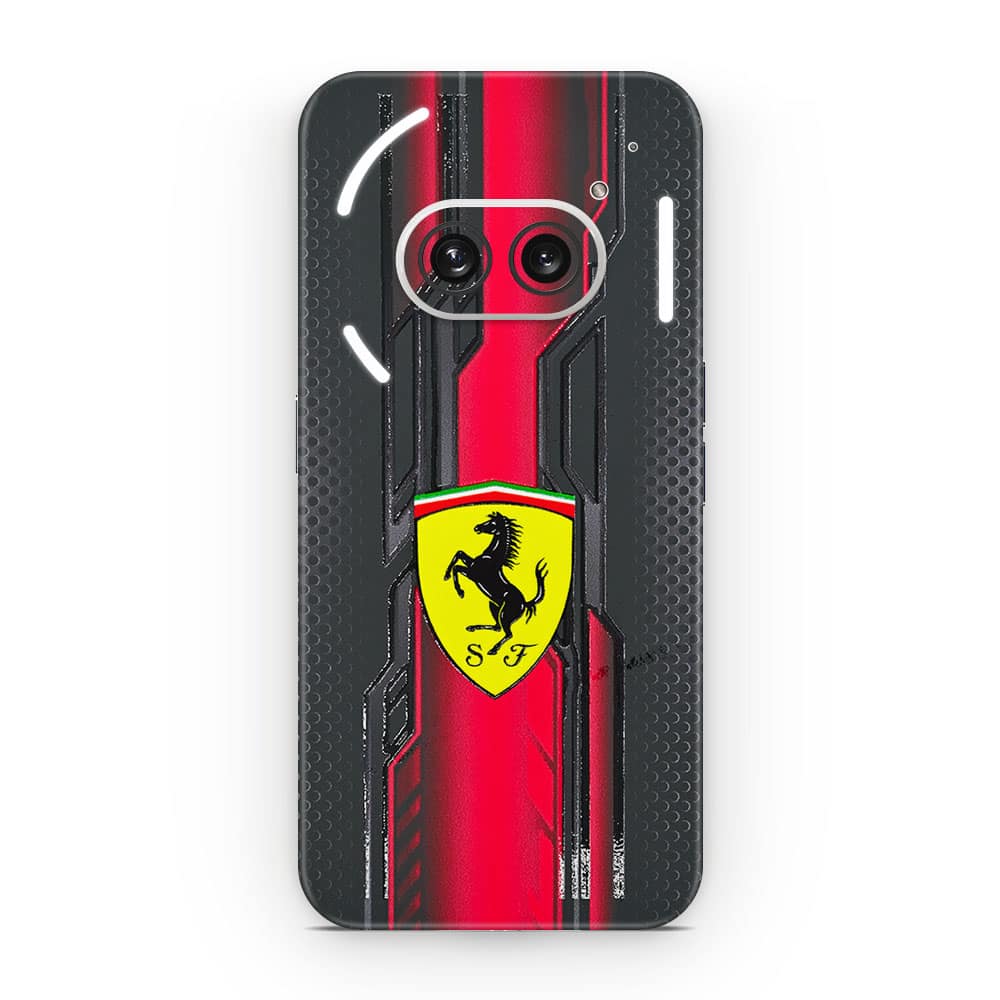 Nothing phone 2a ferrari's legacy 3d skin wrapitskin
