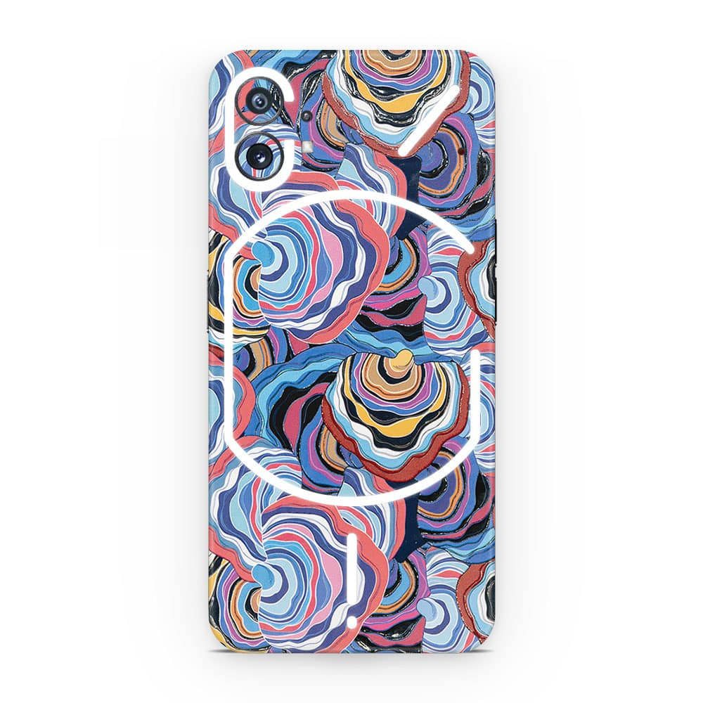 Nothing phone 1 abstract multicolor 3d skin wrapitskin