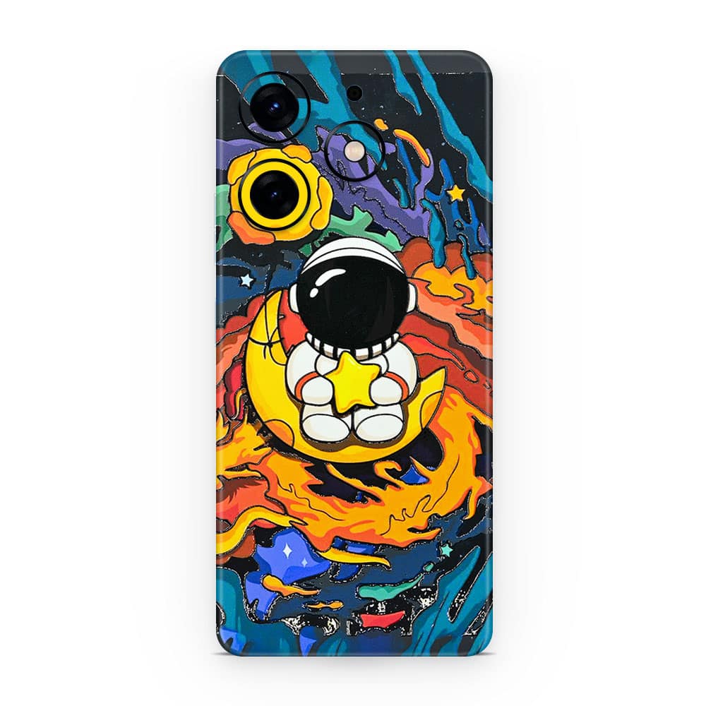 Tecno spark 10 pro astronaut 3d skin wrapitskin