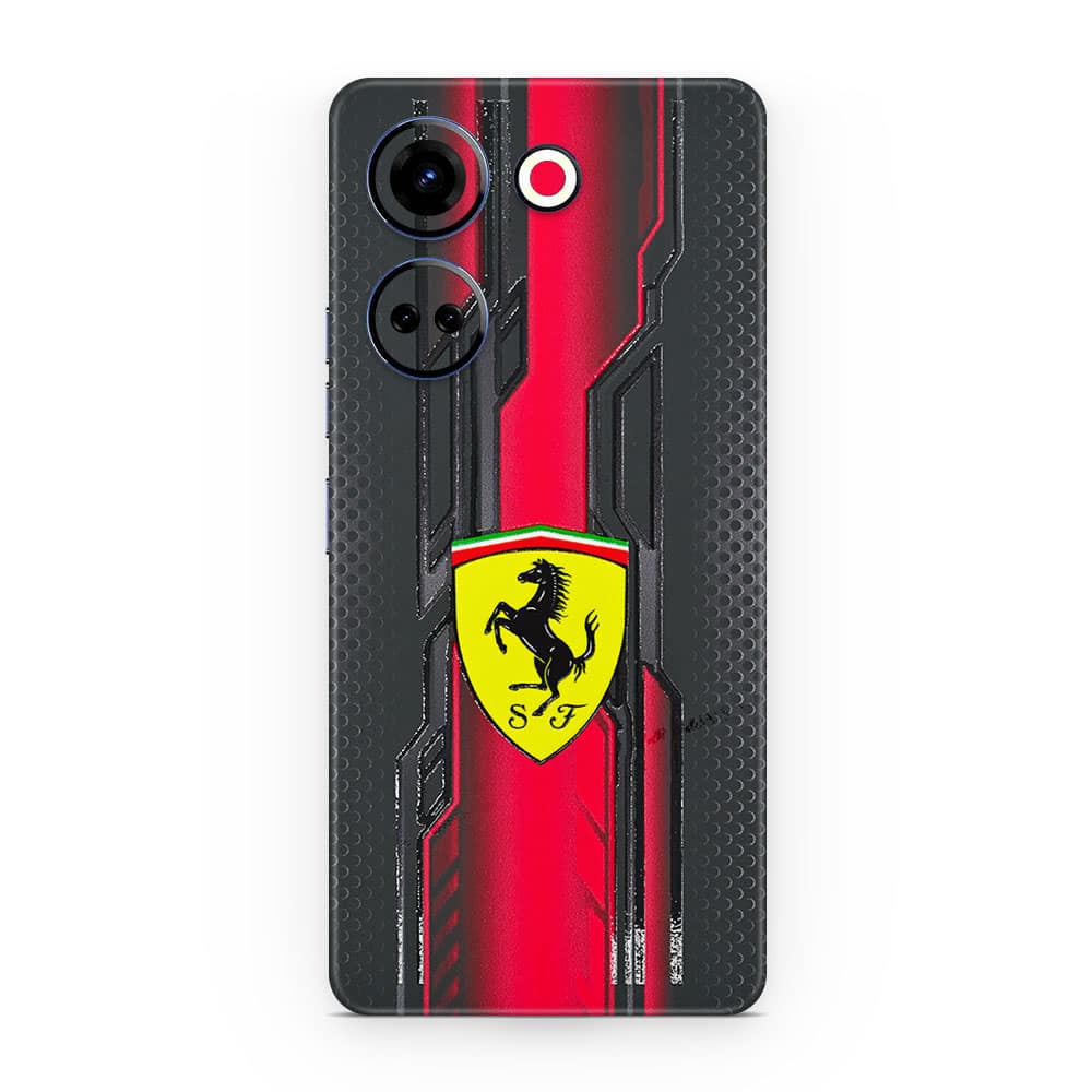 Tecno camon 20 pro ferrari's legacy 3d skin wrapitskin