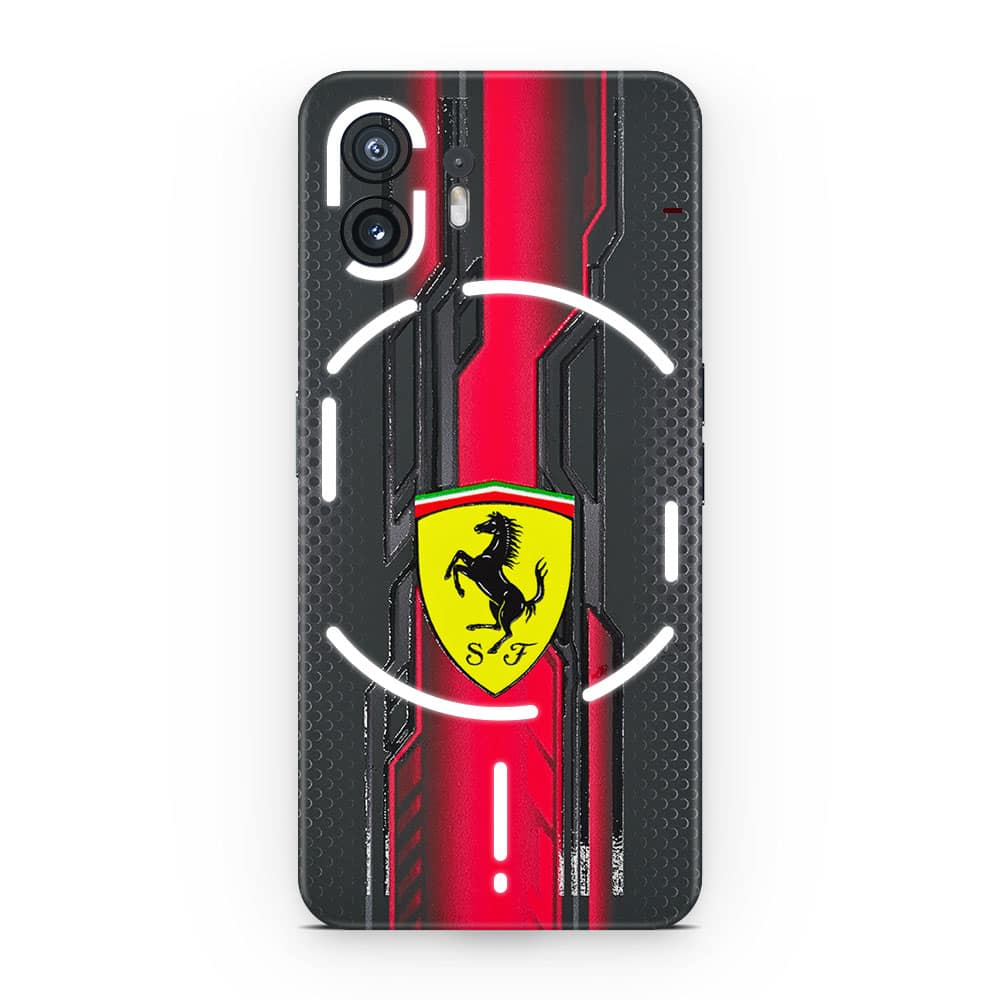 Nothing phone 2 ferrari's legacy 3d skin wrapitskin