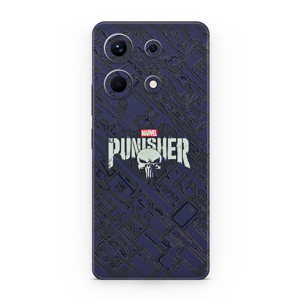 Infinix note 30 punisher 3d skin wrapitskin