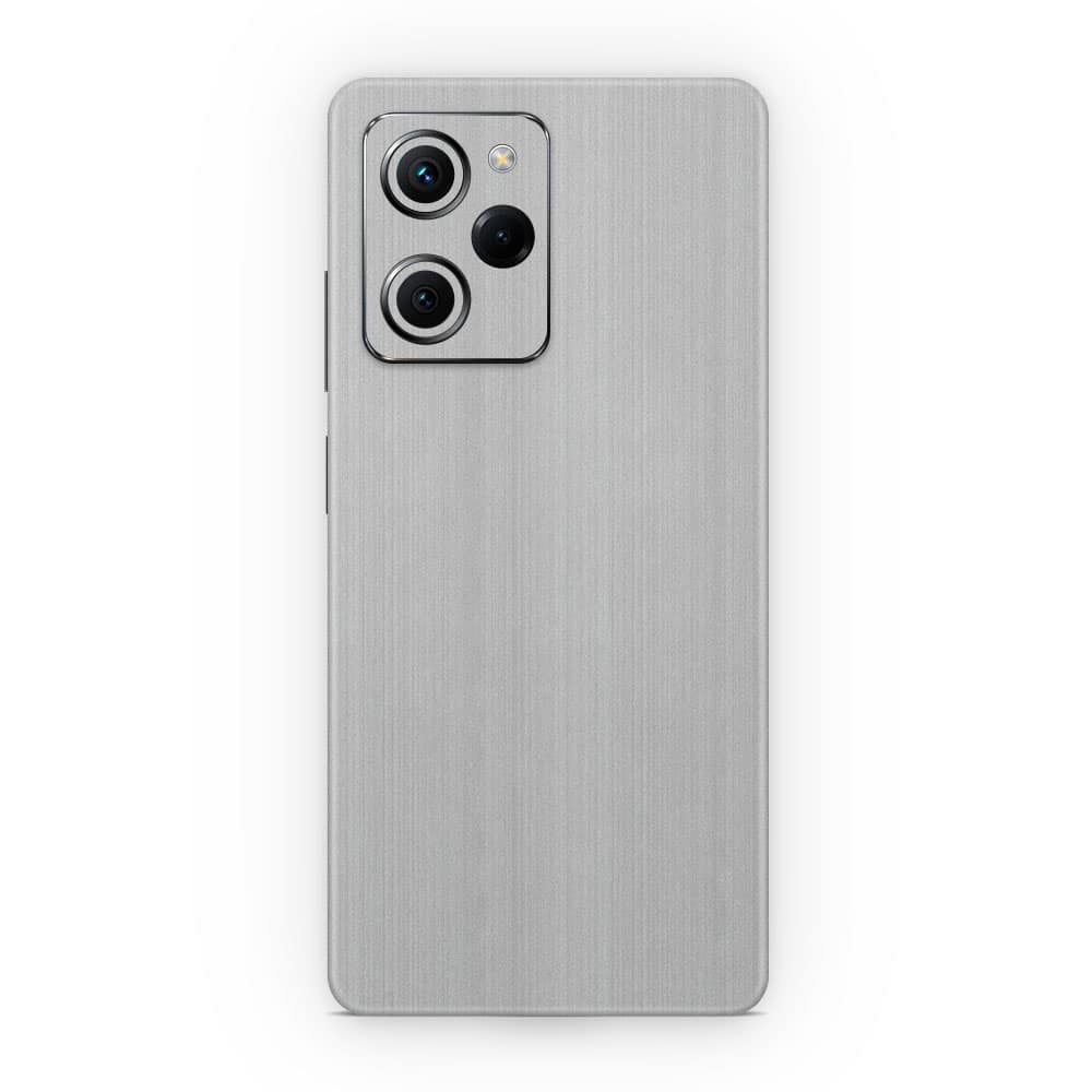Poco x5 pro brushed metal skins wrapitskin