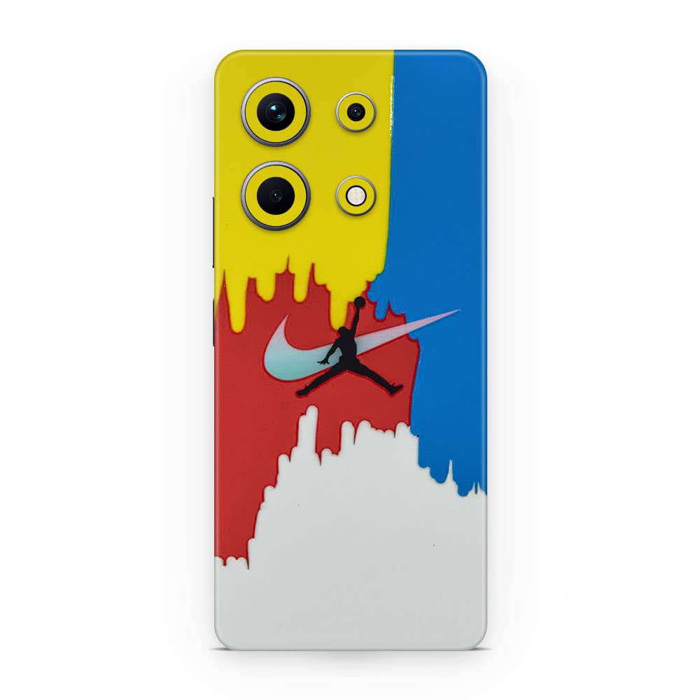Infinix note 30 nike jordan 3d skin wrapitskin