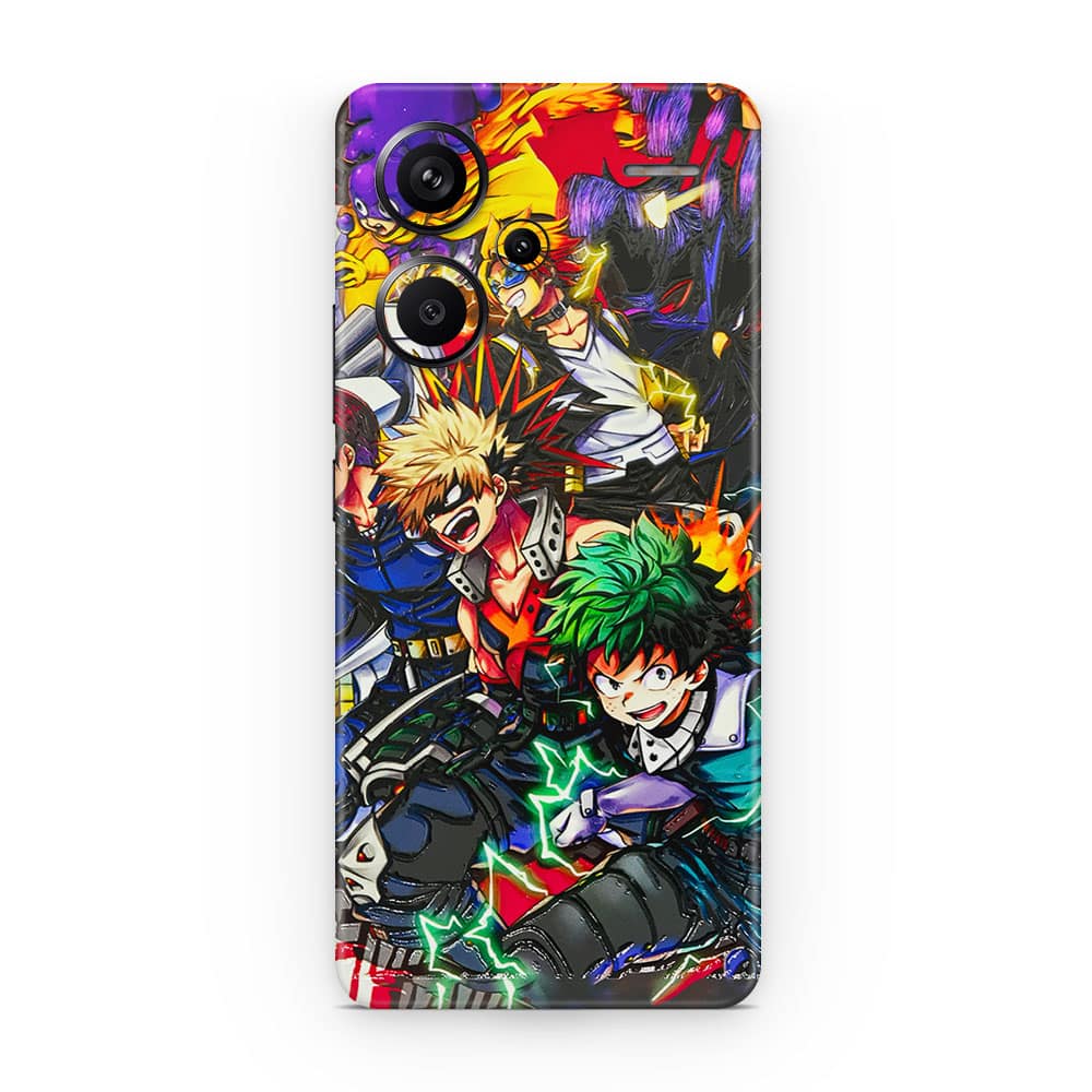Redmi note 13 pro plus my hero 3d skin wrapitskin