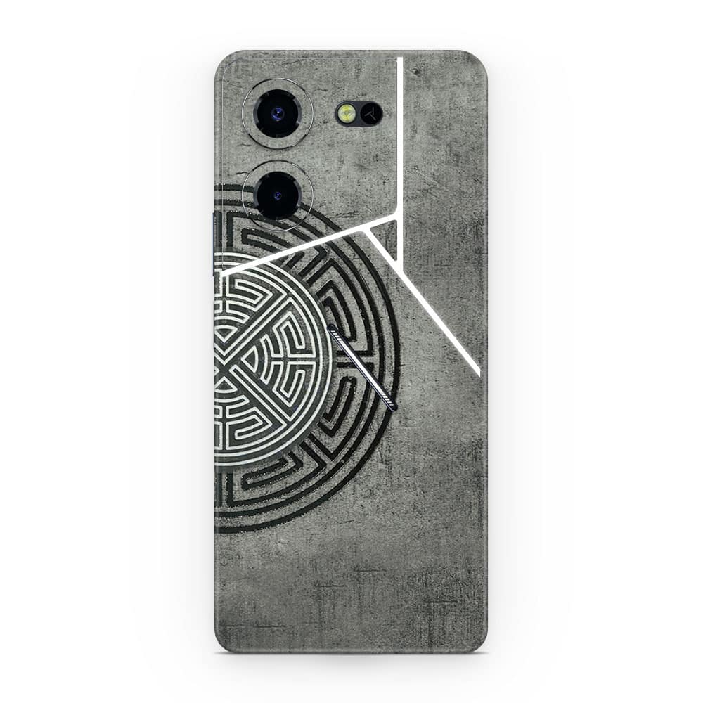 Tecno pova 5 pro 5g the maze 3d skin wrapitskin