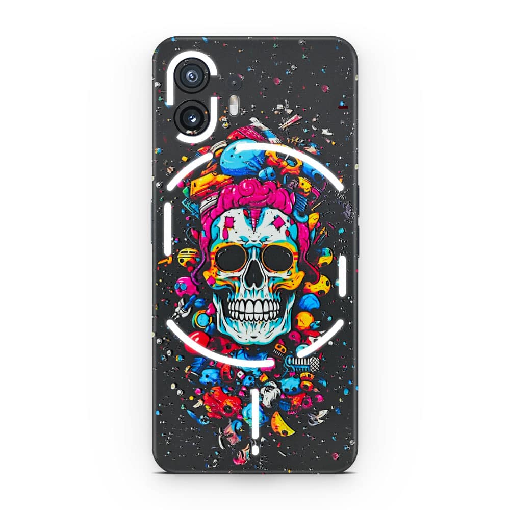 Nothing phone 2 skull 3d skin wrapitskin