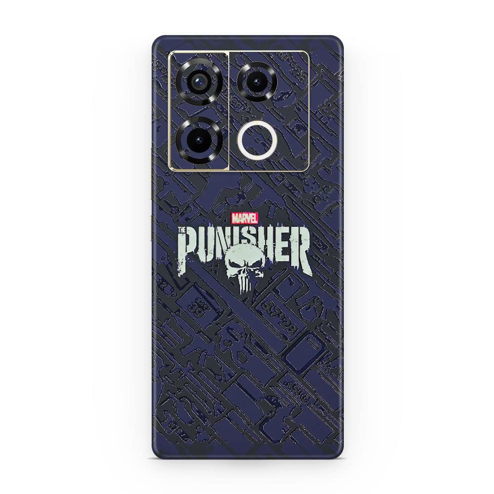 Infinix note 40 pro 5g punisher 3d skin wrapitskin