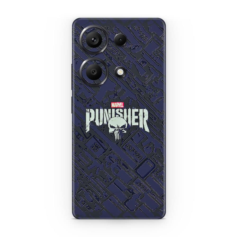Redmi note 13 pro 4g punisher 3d skin wrapitskin