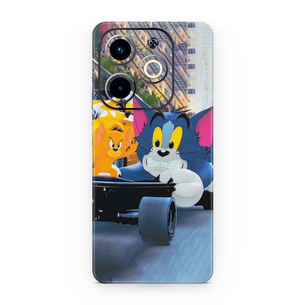 Infinix hot 40i tom and jerry 3d skin wrapitskin