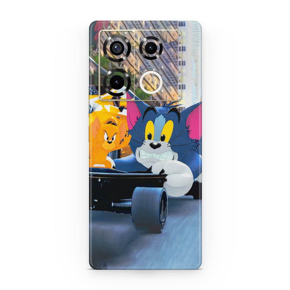 Infinix note 40 pro 5g tom and jerry 3d skin wrapitskin