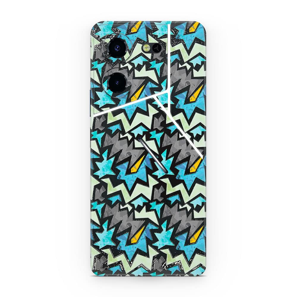Tecno pova 5 pro 5g graffiti harmony 3d skin wrapitskin