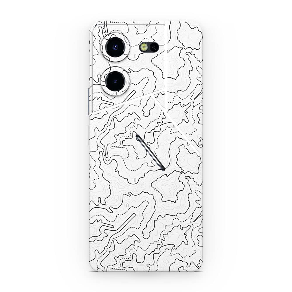 Tecno pova 5 pro 5g carbon contour series wrapitskin