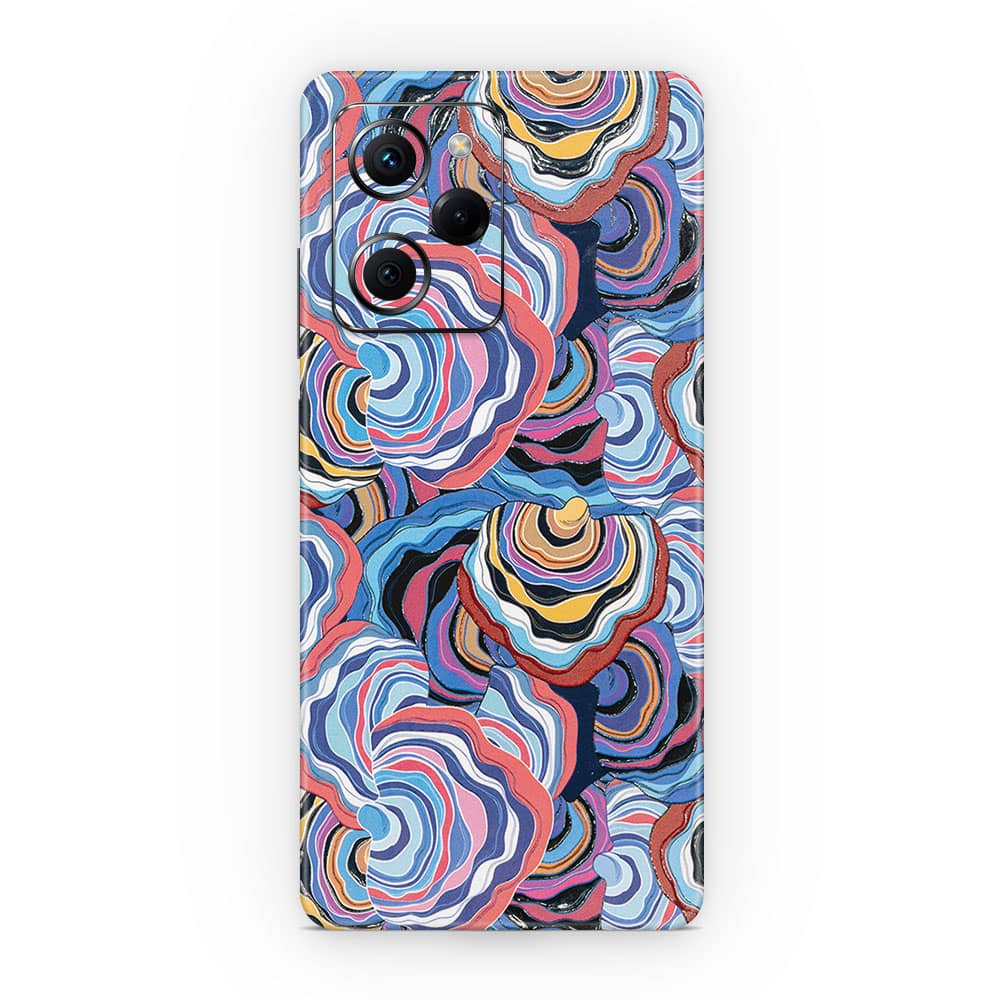 Poco x5 pro abstract multicolor 3d skin wrapitskin