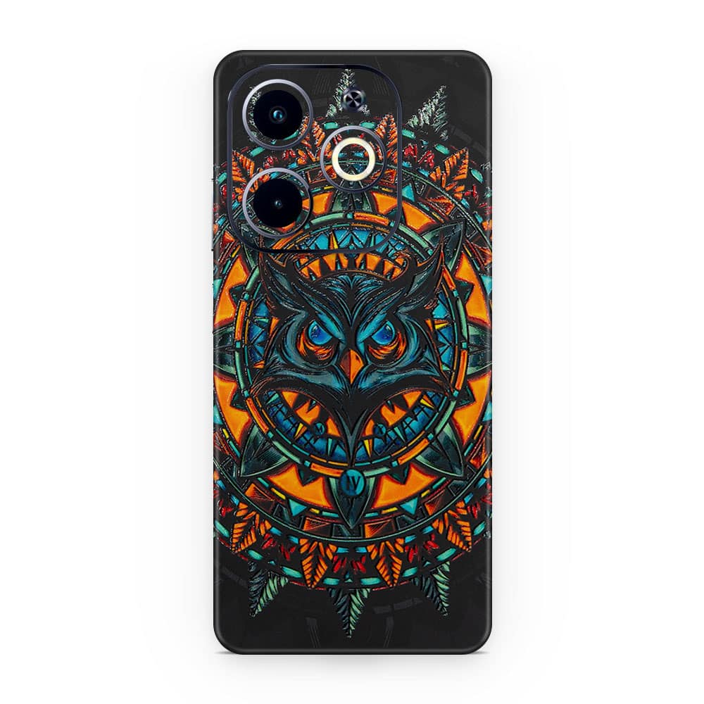 Infinix hot 40i owl 3d skin wrapitskin