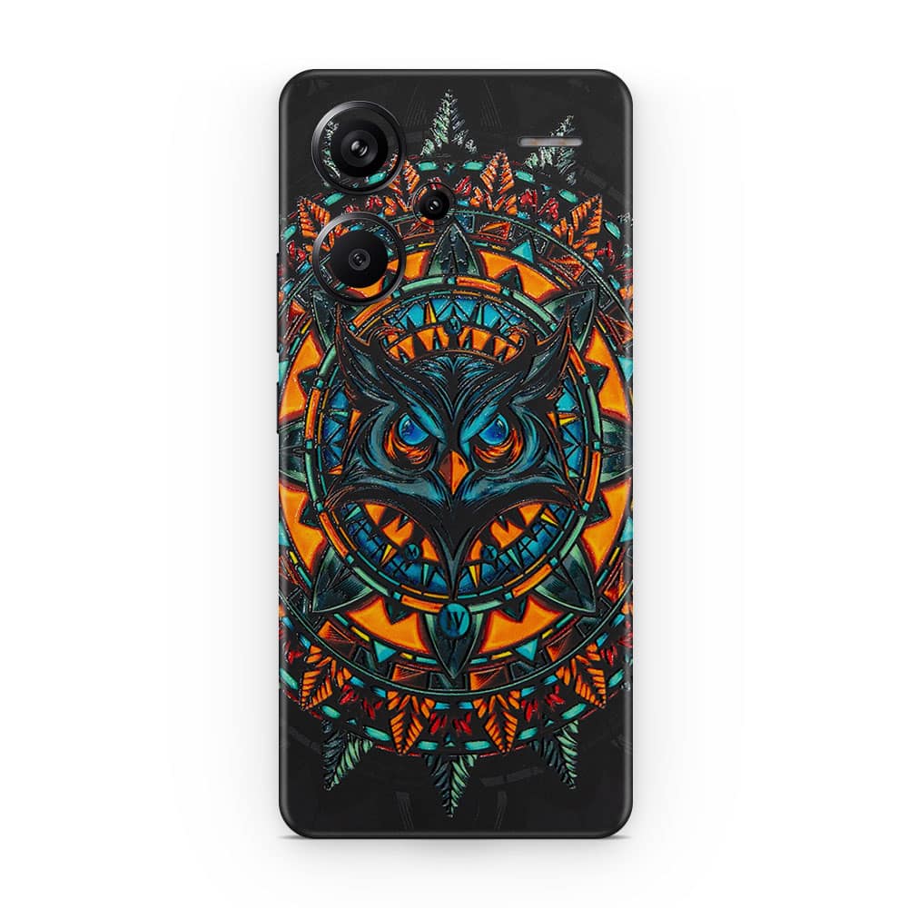 Redmi note 13 pro plus owl 3d skin wrapitskin