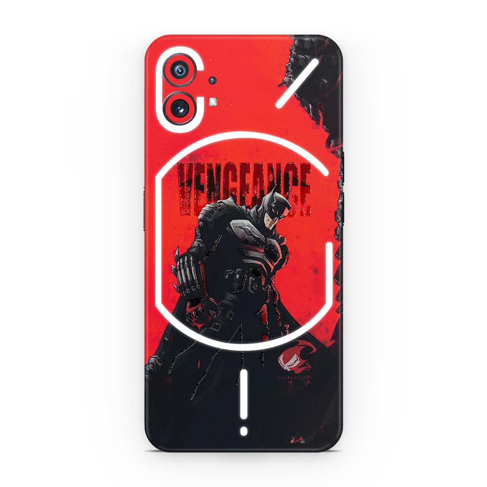 Nothing phone 1 batman’s vengeancer 3d skin wrapitskin