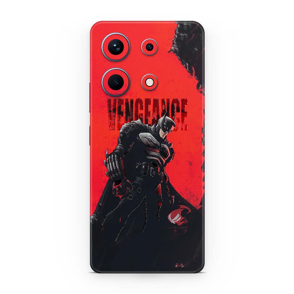 Infinix note 30 batman’s vengeancer 3d skin wrapitskin