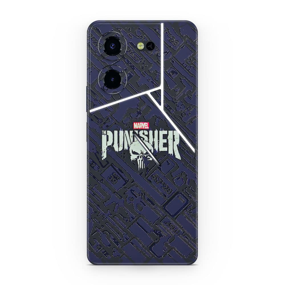 Tecno pova 5 pro 5g punisher 3d skin wrapitskin